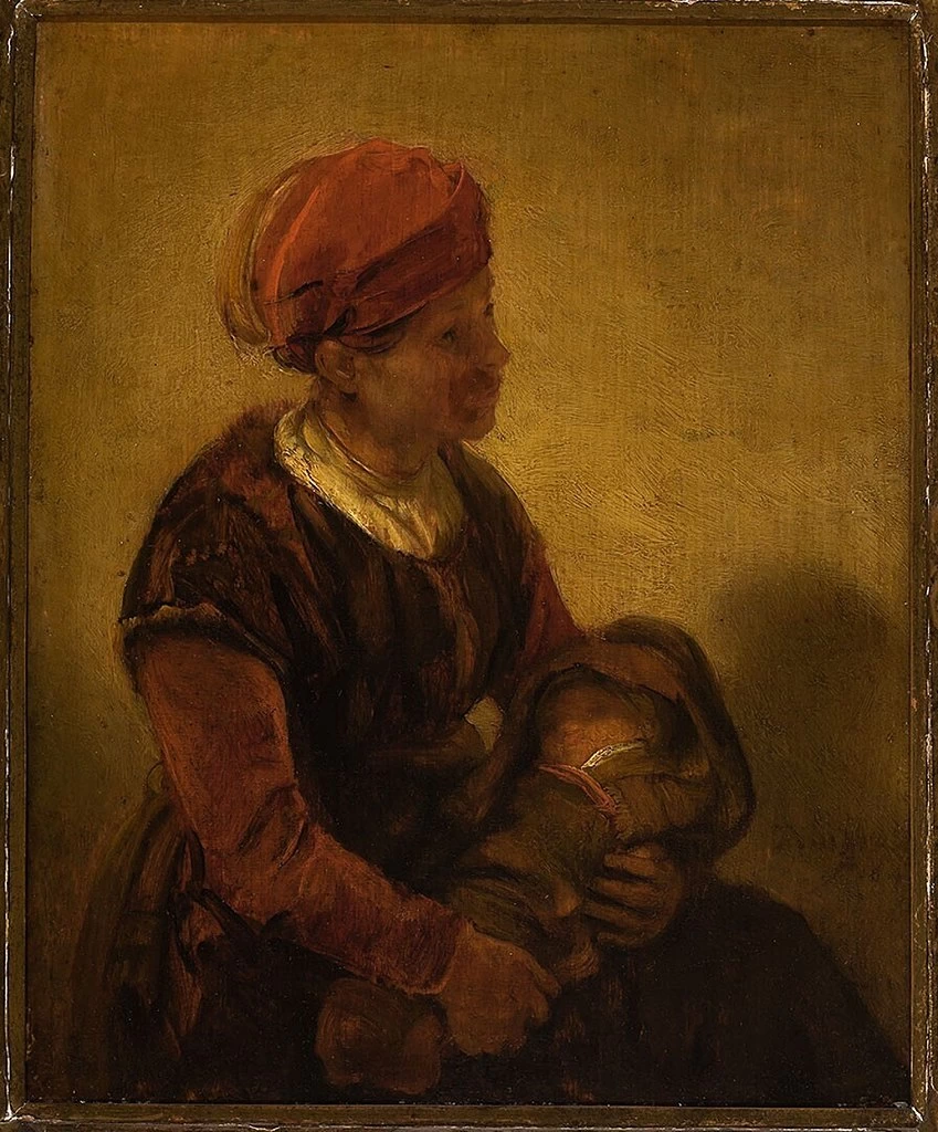 Donna con bambino in fasce - Museum Boijmans Van Beuningen